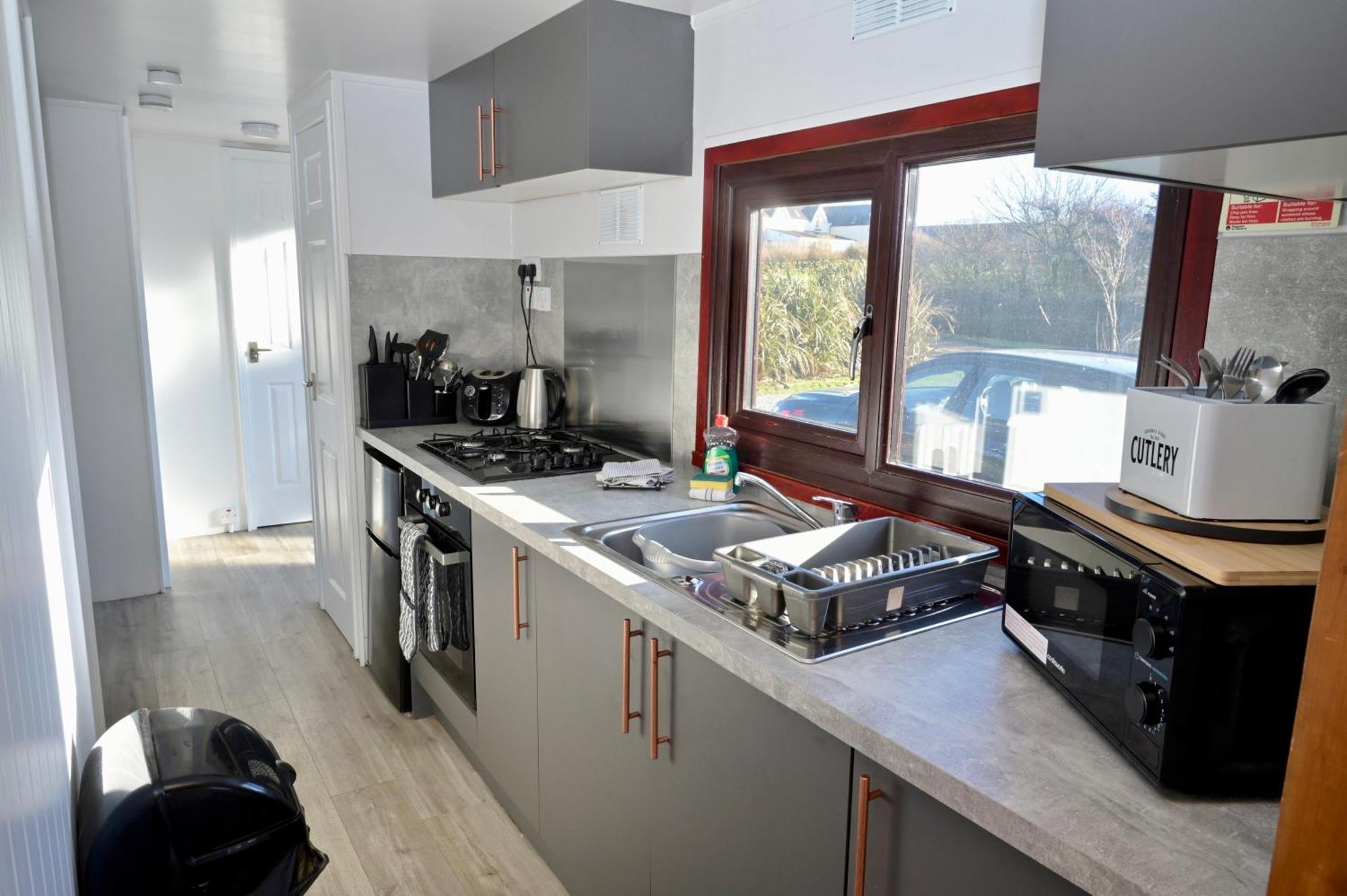 סטרנריר Lodge Cabin With Fabulous Views - Farm Holiday מראה חיצוני תמונה