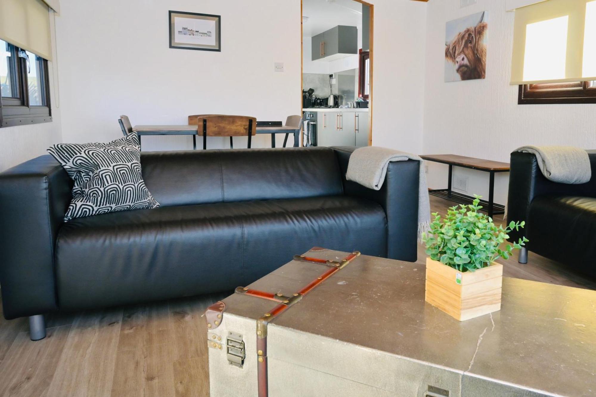 סטרנריר Lodge Cabin With Fabulous Views - Farm Holiday מראה חיצוני תמונה